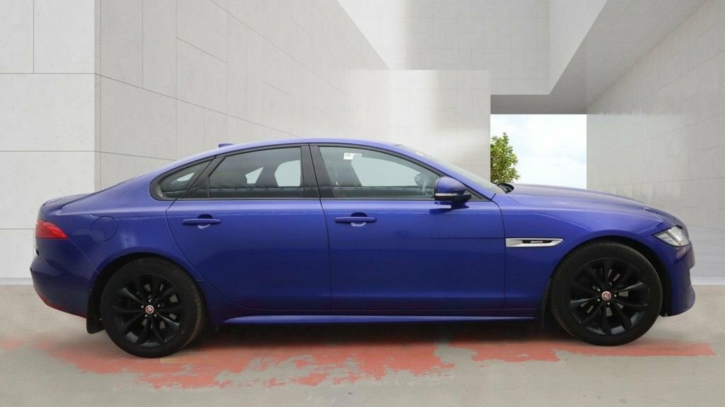 Jaguar XF 2L R-sport Blue #4