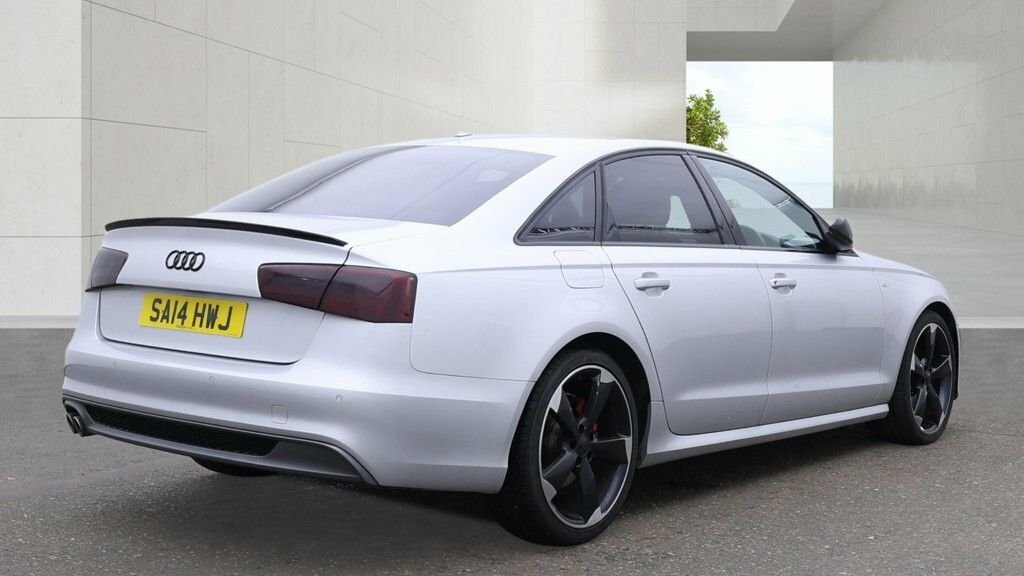 Audi A6 Saloon 2L Black Edition Silver #4