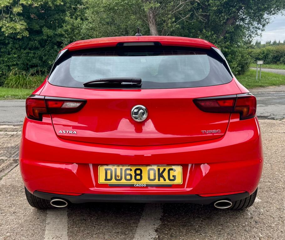 Vauxhall Astra 1.6I Turbo Sri Nav Hatchback DU68OKG Red #6