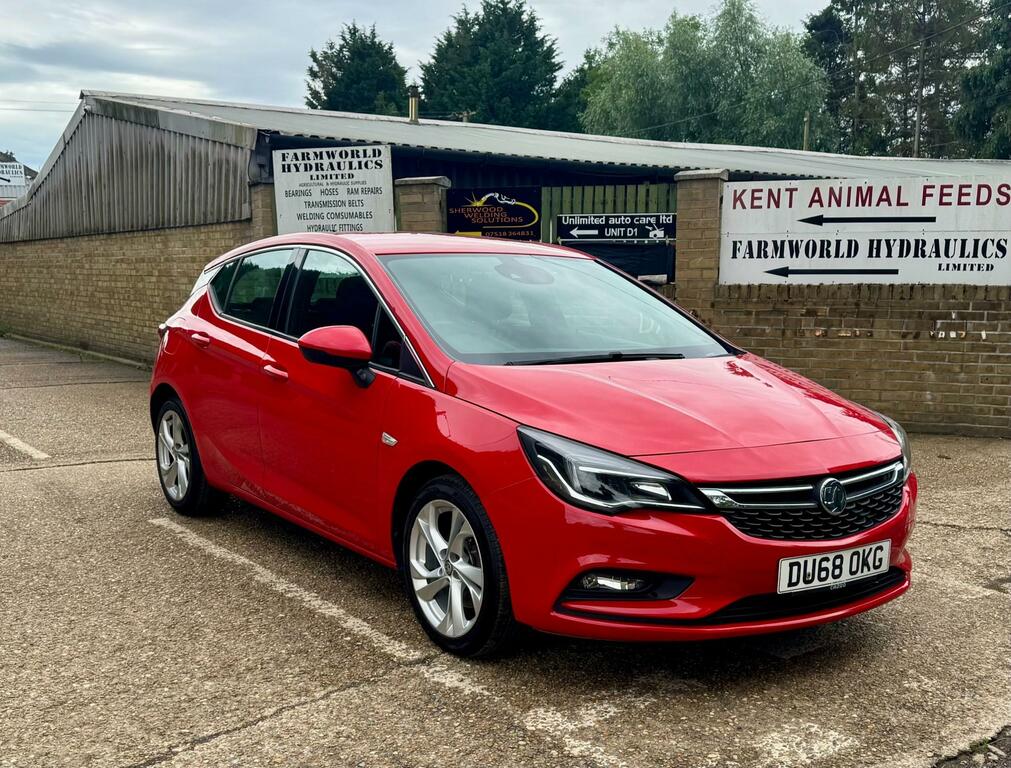 Vauxhall Astra 1.6I Turbo Sri Nav Hatchback DU68OKG Red #4