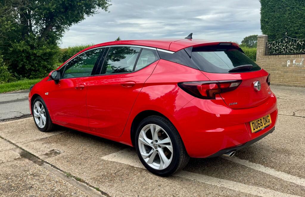 Vauxhall Astra 1.6I Turbo Sri Nav Hatchback DU68OKG Red #3