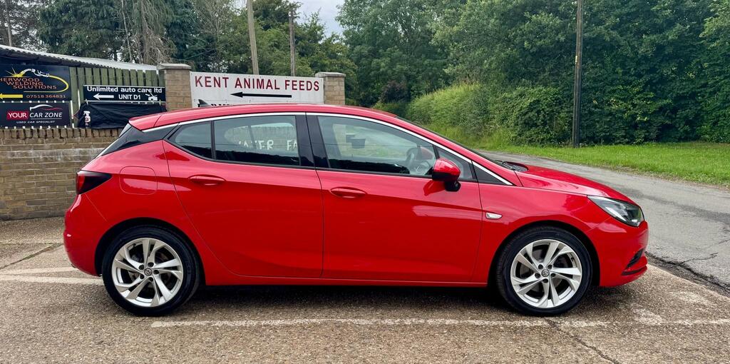 Vauxhall Astra 1.6I Turbo Sri Nav Hatchback DU68OKG Red #5