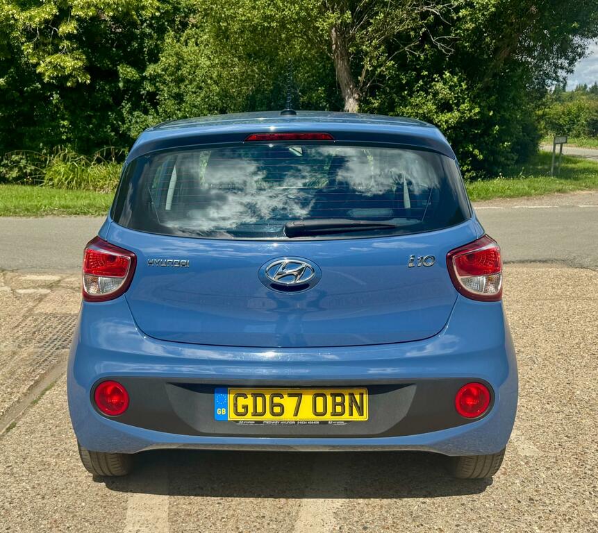 Hyundai I10 1.0 Se Hatchback Blue #5