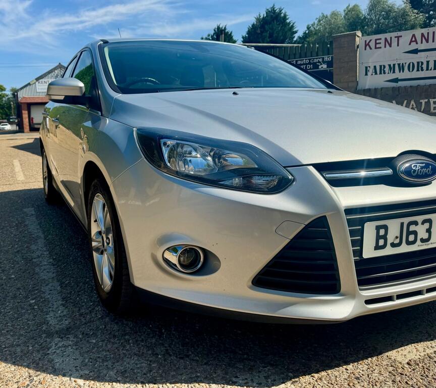 Ford Focus 1.6 Tdci Zetec Hatchback BJ63TWZ Silver #4