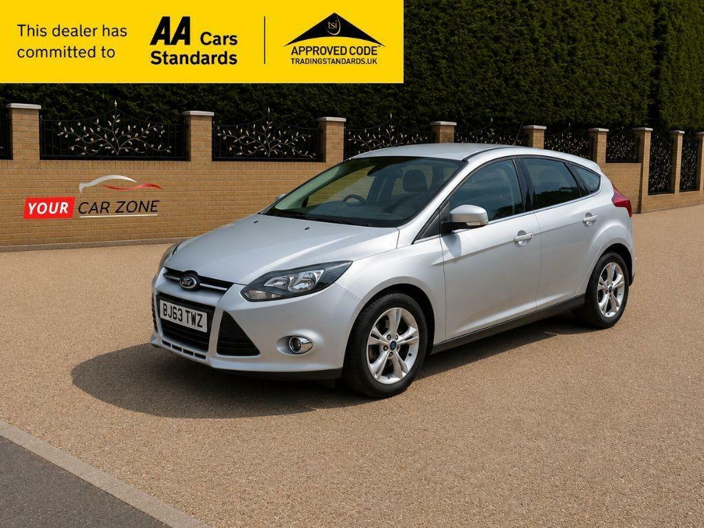 Ford Focus 1.6 Tdci Zetec Hatchback Silver