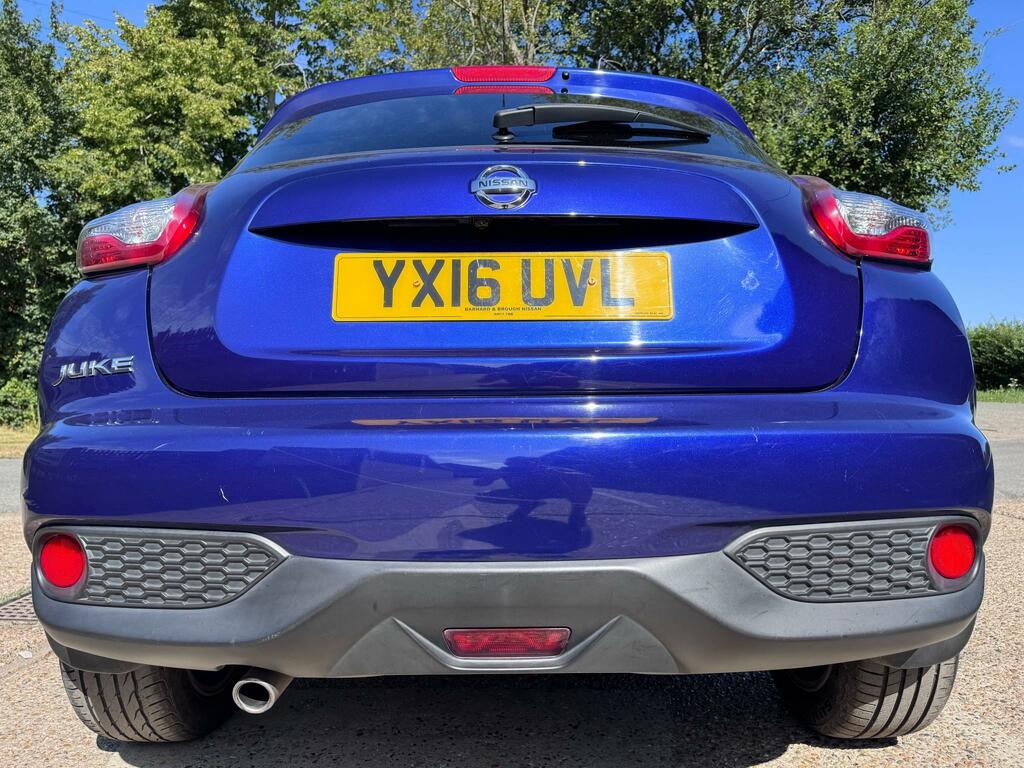 Nissan Juke 1.6 Tekna Xtron Euro 6 YX16UVL Blue #6
