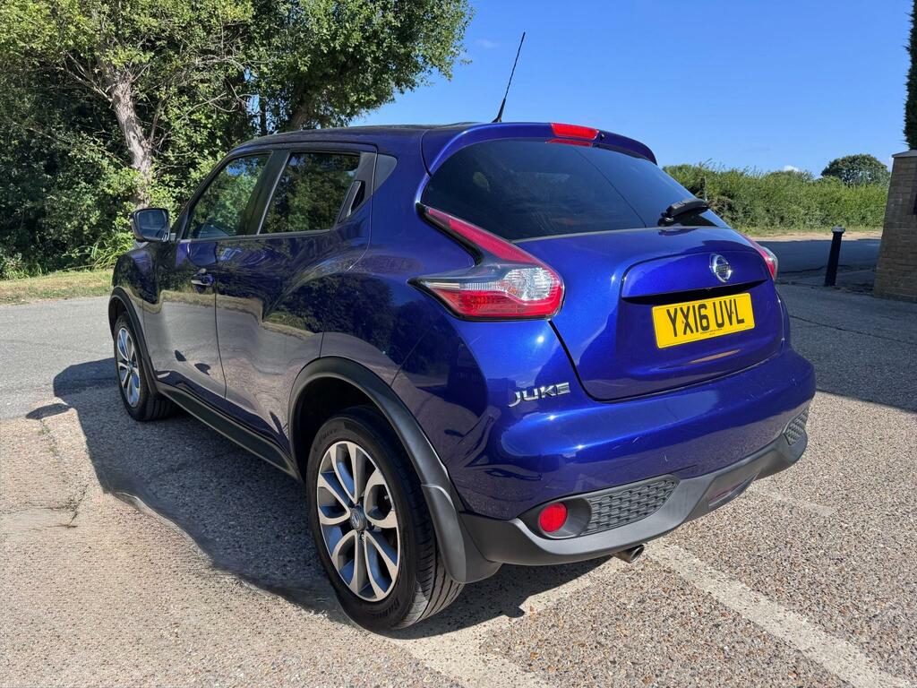 Nissan Juke 1.6 Tekna Xtron Euro 6 YX16UVL Blue #5