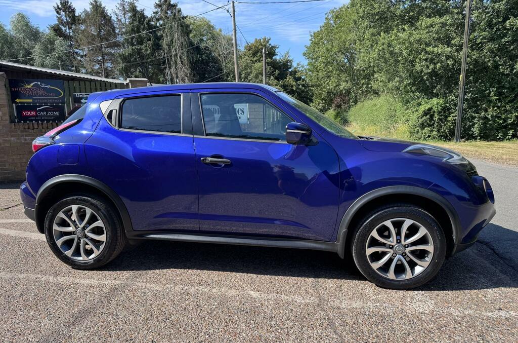 Nissan Juke 1.6 Tekna Xtron Euro 6 YX16UVL Blue #3