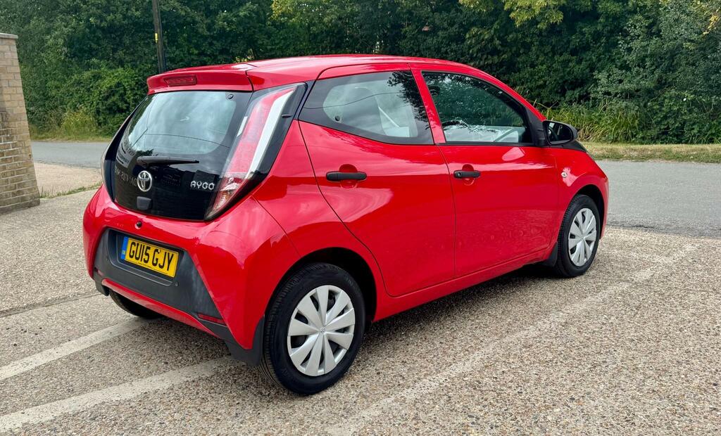 Toyota Aygo 1.0 Vvt-i X Euro 5 Euro 5 Red #6