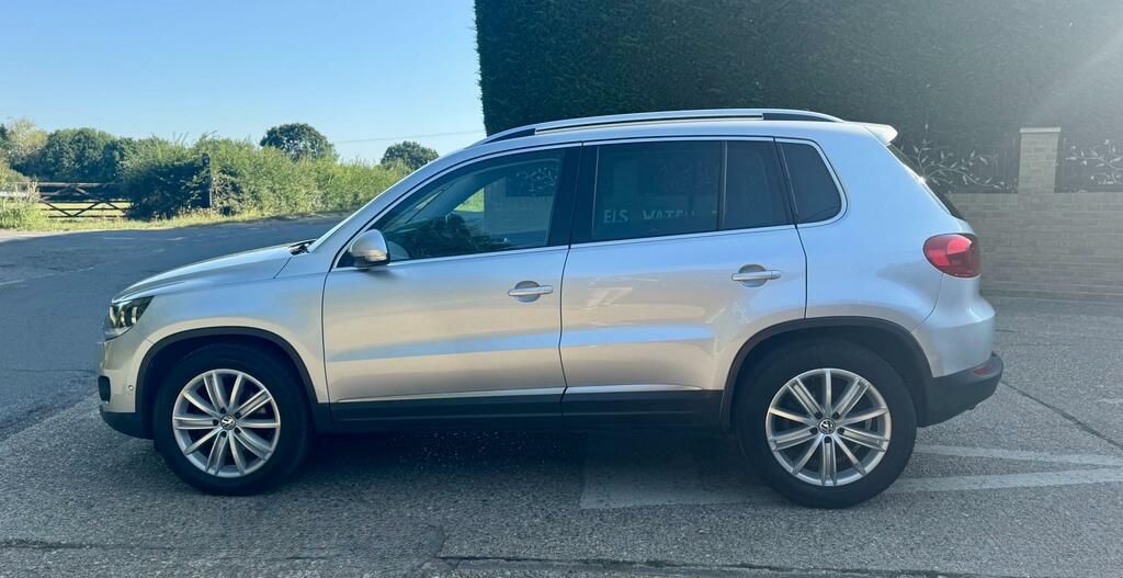 Volkswagen Tiguan 2.0 Tdi Bluemotion Tech Match Edition Suv EK16FPD Silver #5