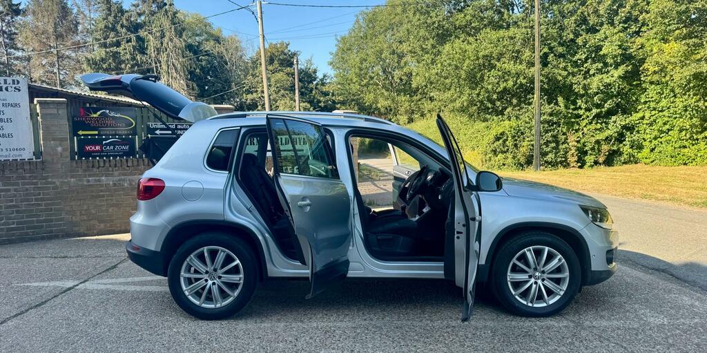 Volkswagen Tiguan 2.0 Tdi Bluemotion Tech Match Edition Suv EK16FPD Silver #6