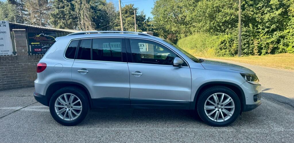 Volkswagen Tiguan 2.0 Tdi Bluemotion Tech Match Edition Suv EK16FPD Silver #4