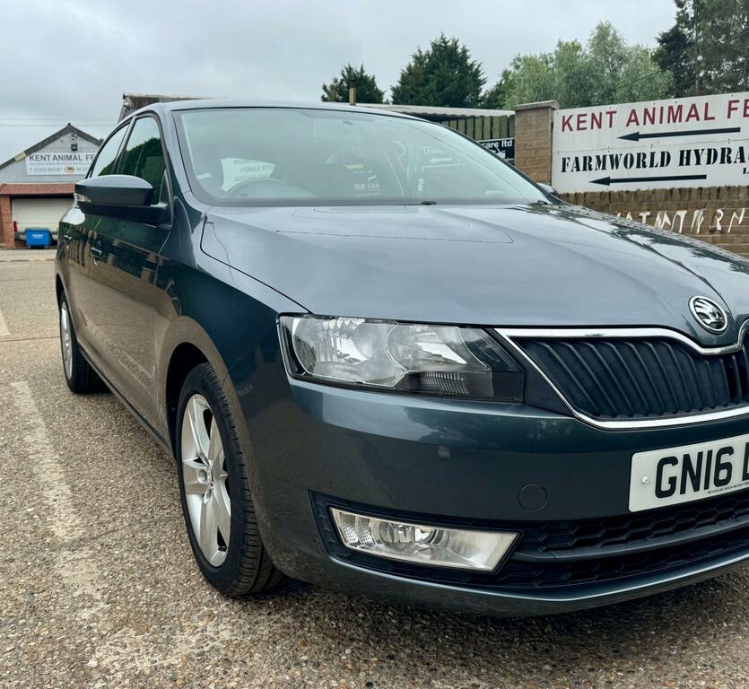 Skoda Rapid Rapid 1.2 Tsi 110Ps Se Sport Spaceback 5-Dr Blue #33