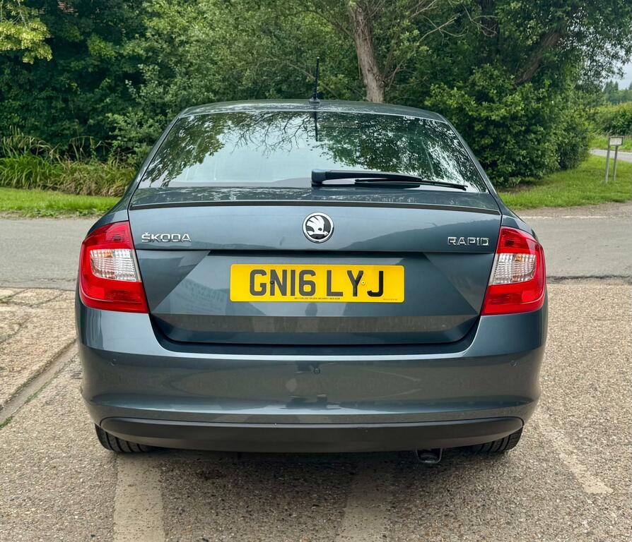 Skoda Rapid Rapid 1.2 Tsi 110Ps Se Sport Spaceback 5-Dr Blue #7