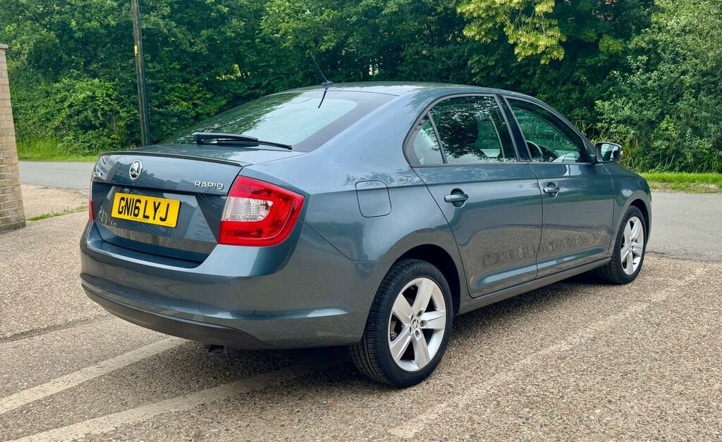 Skoda Rapid Rapid 1.2 Tsi 110Ps Se Sport Spaceback 5-Dr Blue #13