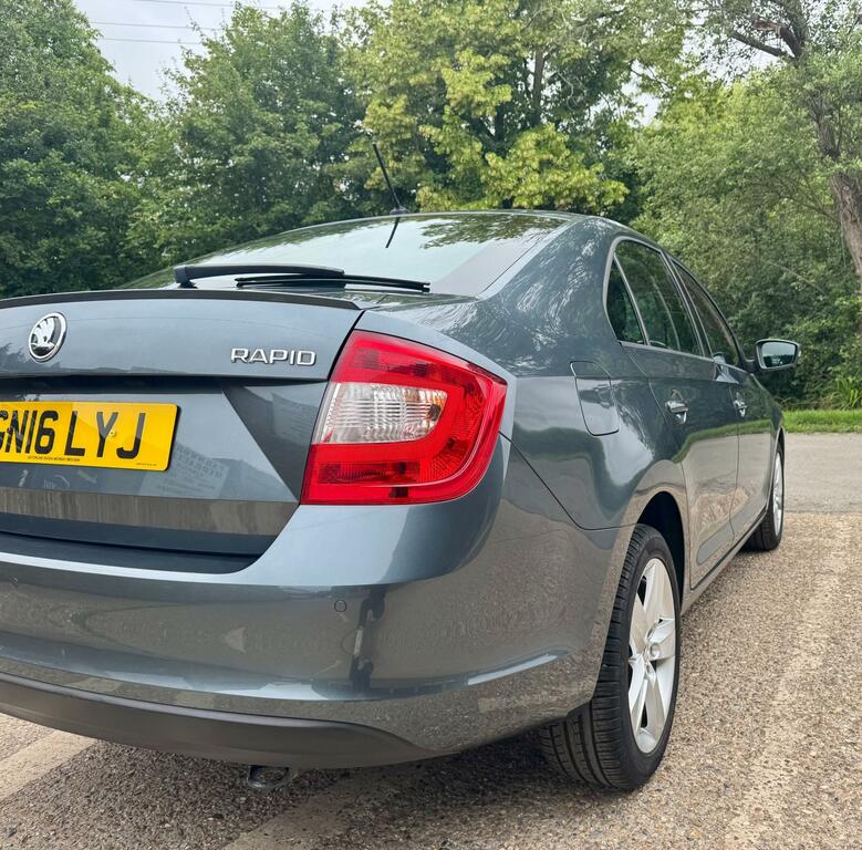 Skoda Rapid Rapid 1.2 Tsi 110Ps Se Sport Spaceback 5-Dr Blue #36