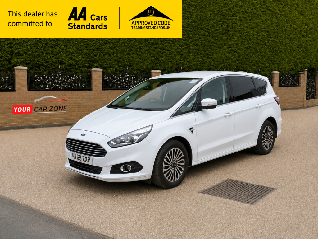 Ford S-Max 2.0 Ecoblue Titanium Euro 6 S S White