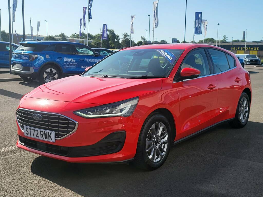 Ford Focus 1.0 Ecoboost Hybrid Mhev 155 Titanium ST72RWK Red #6