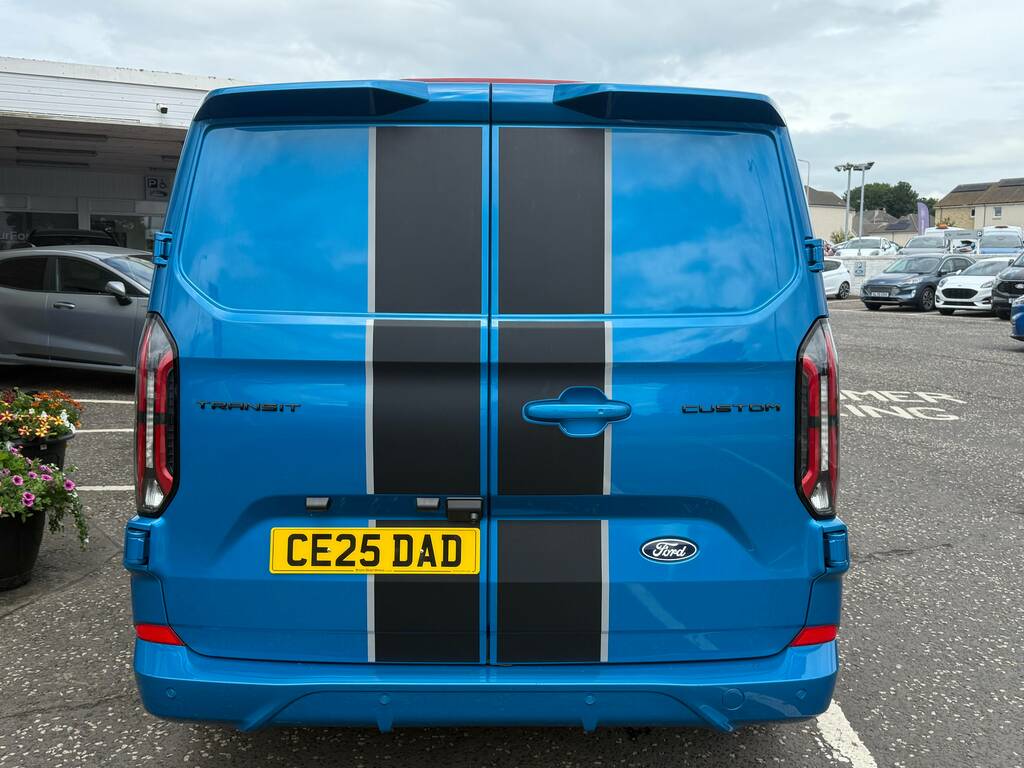 Ford Transit Custom 320 2.0 Ecoblue 170Ps L1 Double Cab Sport CE25DAD Blue #6