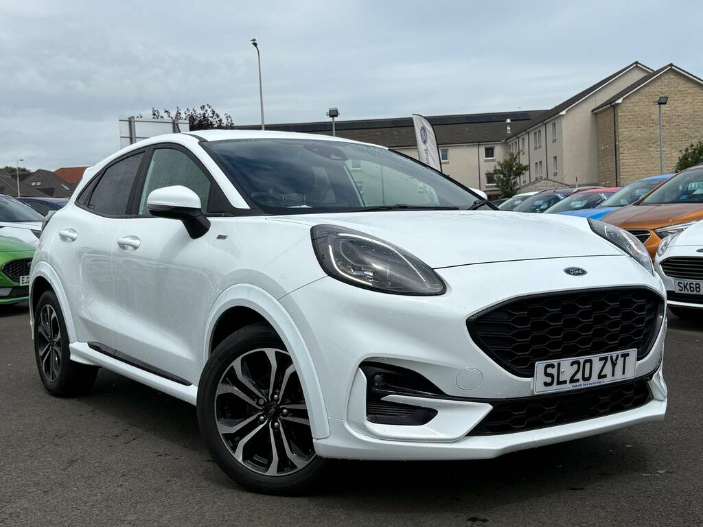 Ford Puma 1.0T Ecoboost Mhev St-line Suv E SL20ZYT White