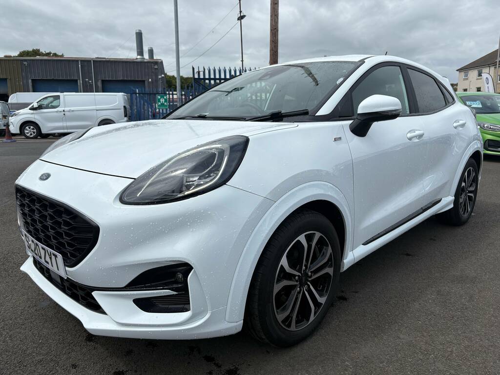 Ford Puma 1.0T Ecoboost Mhev St-line Suv E SL20ZYT White #3