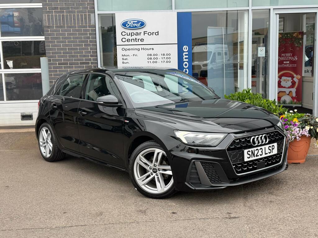Audi A1 1.0 Tfsi 25 S Line Sportback 95Ps SN23LSP Black
