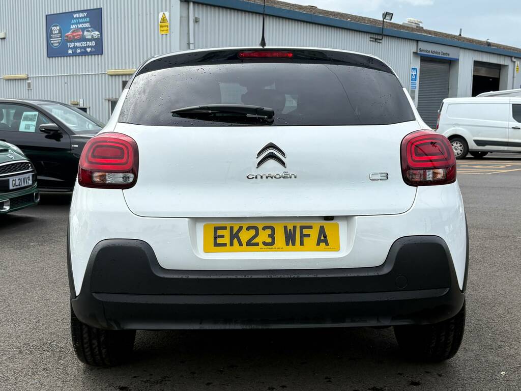 Citroen C3 1.2 Puretech C-series Edition Hatchback EK23WFA White #6
