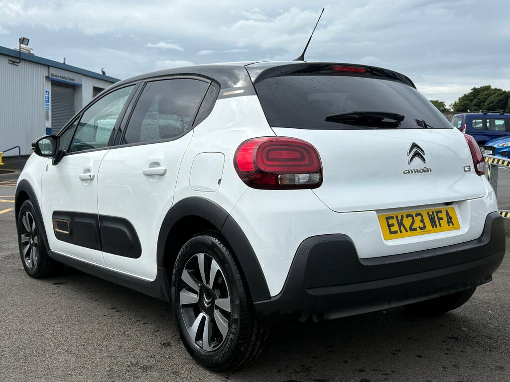 Citroen C3 1.2 Puretech C-series Edition Hatchback EK23WFA White #5