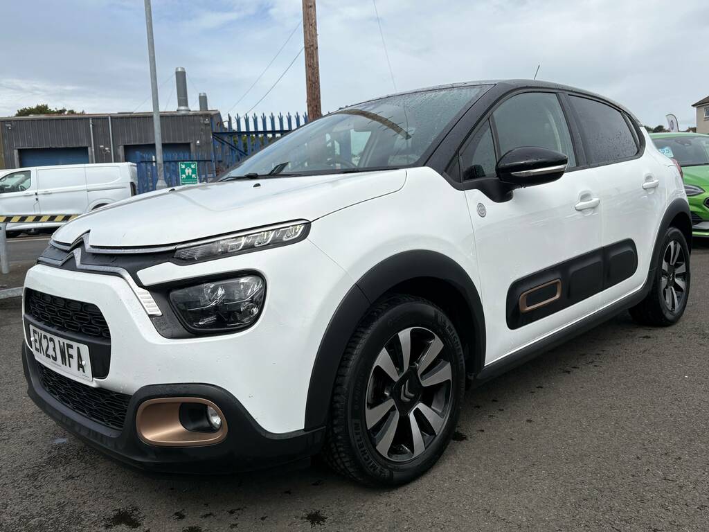 Citroen C3 1.2 Puretech C-series Edition Hatchback EK23WFA White #3