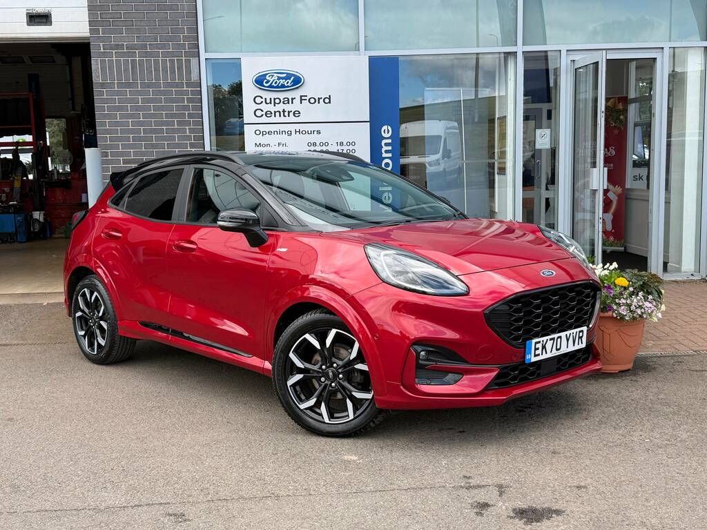 Ford Puma 1.0 Ecoboost St-line X Mhev 125Ps Red