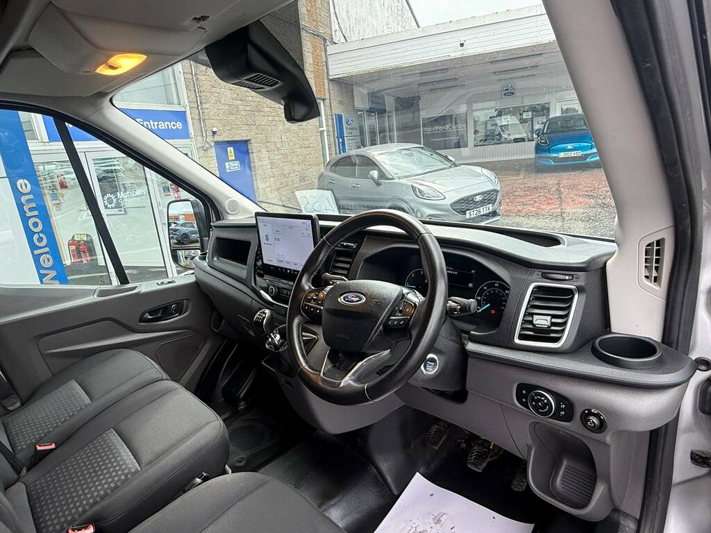 Ford Transit Custom 350 2.0 Ecoblue 130Ps L4 H3 Trend Rwd SR23BBV Silver #3