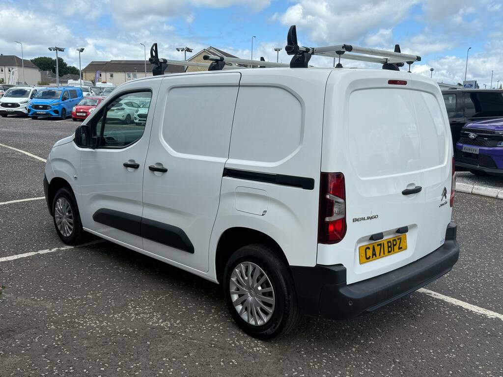 Citroen Berlingo 650 Enterprise Pro M Bluehdi White #6