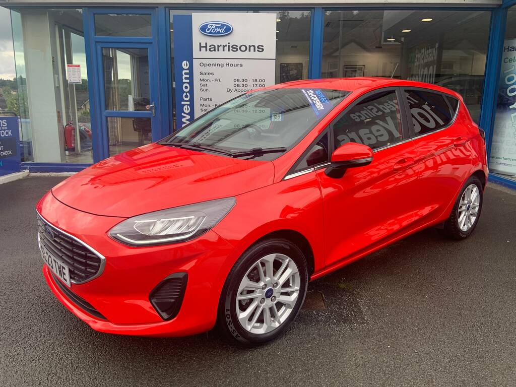 Ford Fiesta 1.0 Ecoboost Titanium SL23TWE Red #4