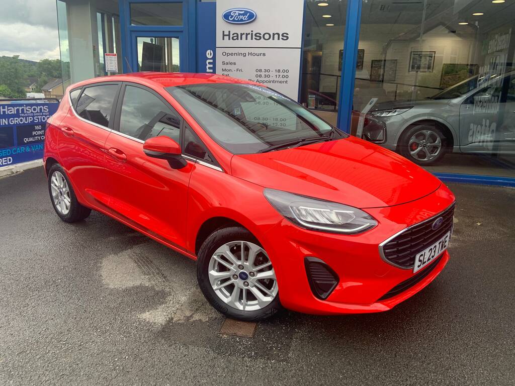 Ford Fiesta 1.0 Ecoboost Titanium SL23TWE Red