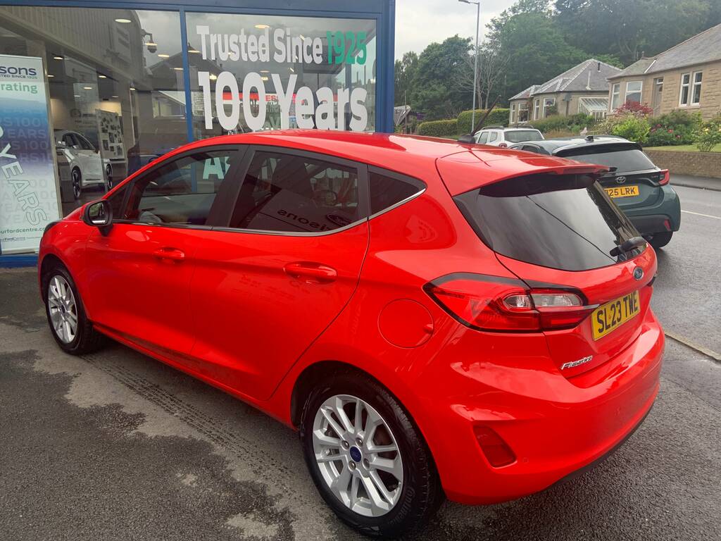 Ford Fiesta 1.0 Ecoboost Titanium SL23TWE Red #2