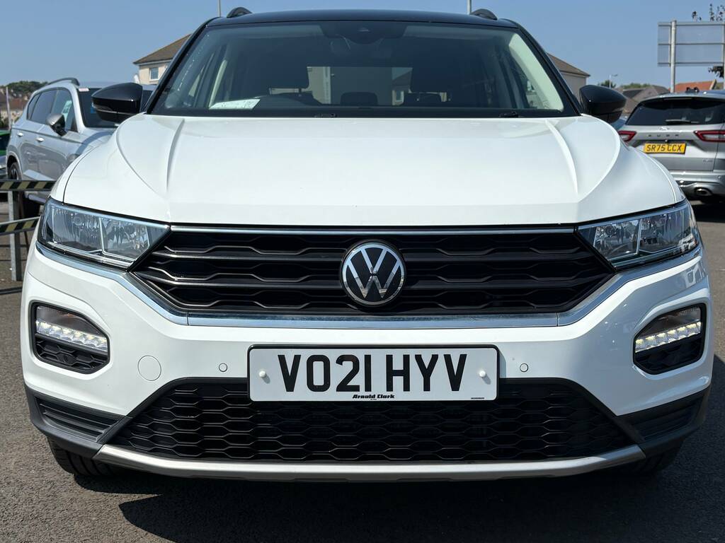 Volkswagen T-Roc 1.0 Tsi Design Suv Euro 6 Ss VO21HYV White #2