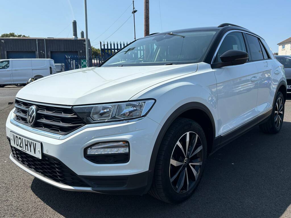 Volkswagen T-Roc 1.0 Tsi Design Suv Euro 6 Ss VO21HYV White #3