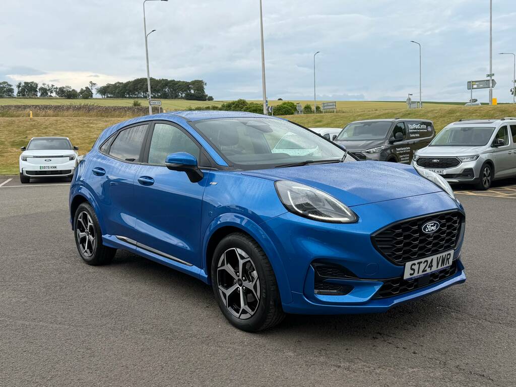 Ford Puma 1.0 Ecoboost St-line Mhev 125Ps ST24VWR Blue #3