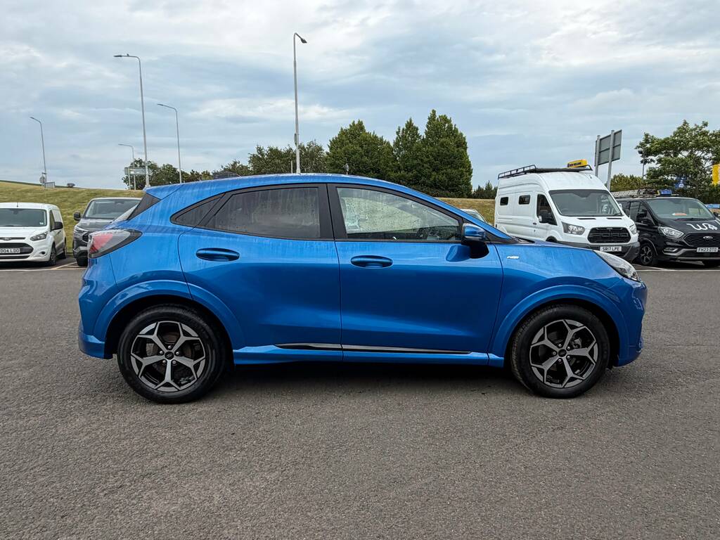 Ford Puma 1.0 Ecoboost St-line Mhev 125Ps ST24VWR Blue #4