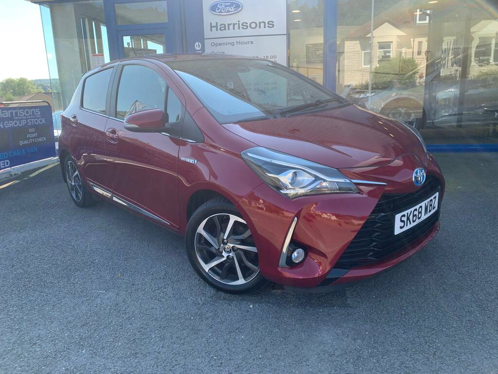 Toyota Yaris 1.5 Vvt-h Excel E-cvt Euro 6 Ss 15In Alloy Red #3