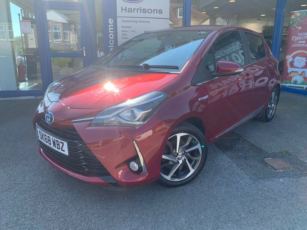 Toyota Yaris 1.5 Vvt-h Excel E-cvt Euro 6 Ss 15In Alloy Red #1