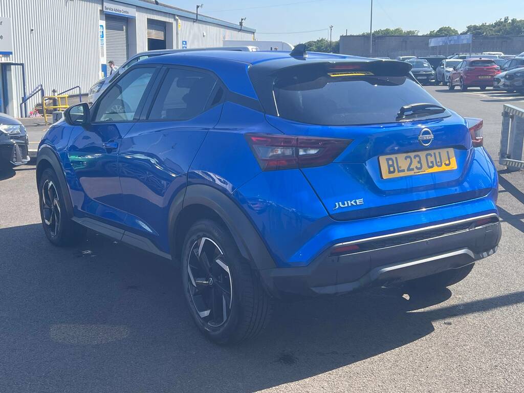 Nissan Juke 1.0 Dig-t 114 N-connecta Dct BL23GUJ Blue #4