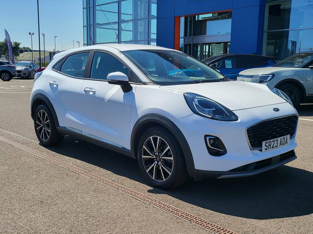 Ford Puma Titanium Mhev SR23AOA White #3
