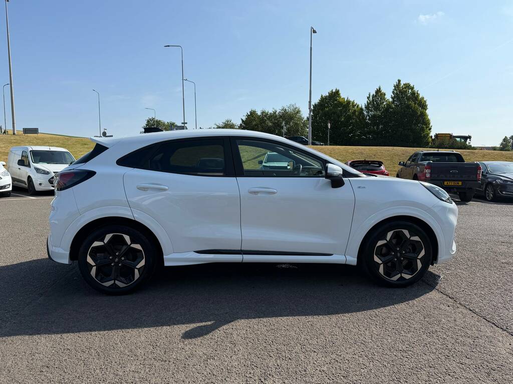 Ford Puma 1.0 Ecoboost St-line X Mhev 125Ps SP74HGO White #4