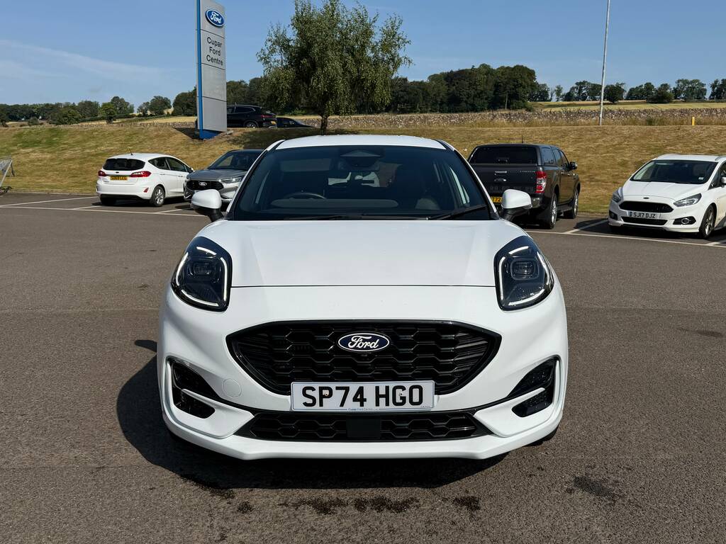 Ford Puma 1.0 Ecoboost St-line X Mhev 125Ps SP74HGO White #2