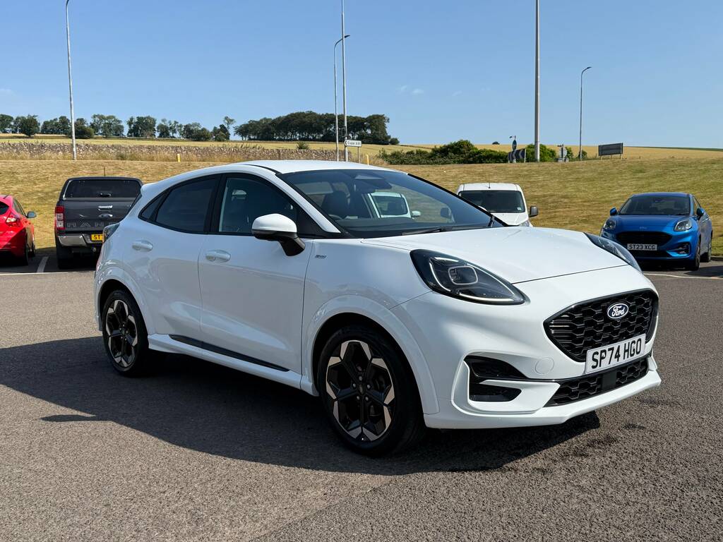Ford Puma 1.0 Ecoboost St-line X Mhev 125Ps SP74HGO White #3