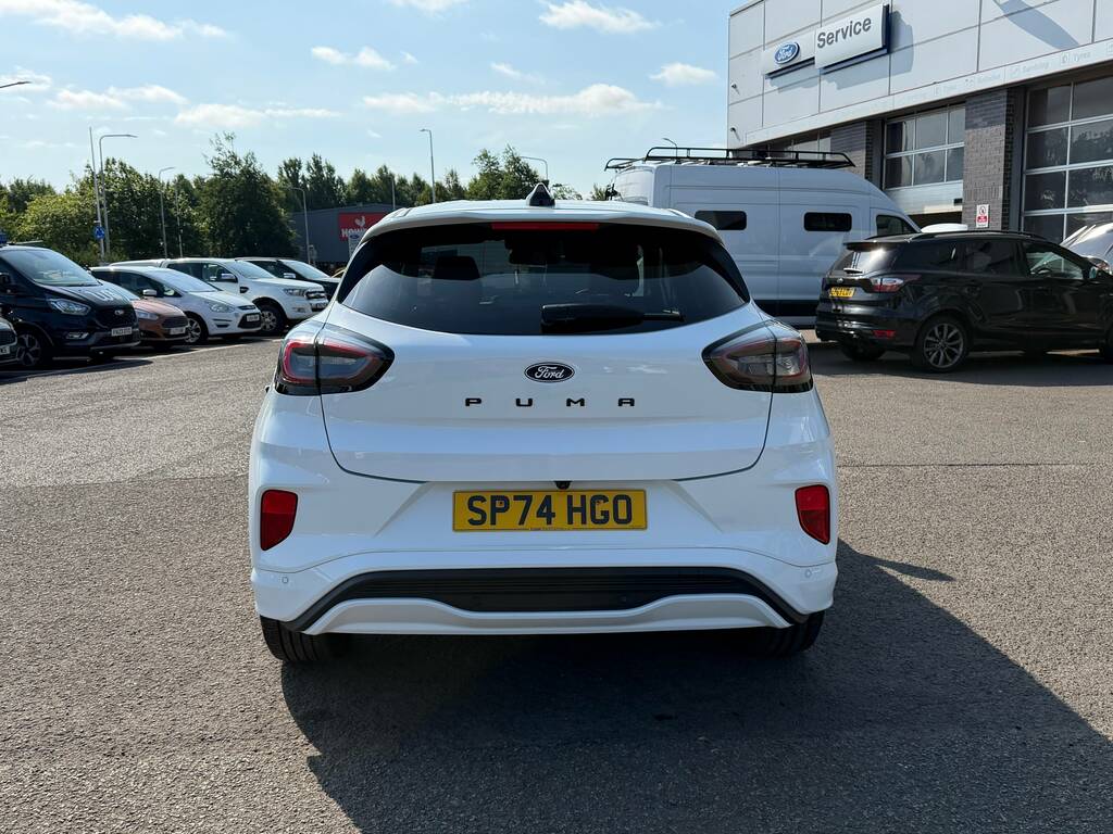 Ford Puma 1.0 Ecoboost St-line X Mhev 125Ps SP74HGO White #6