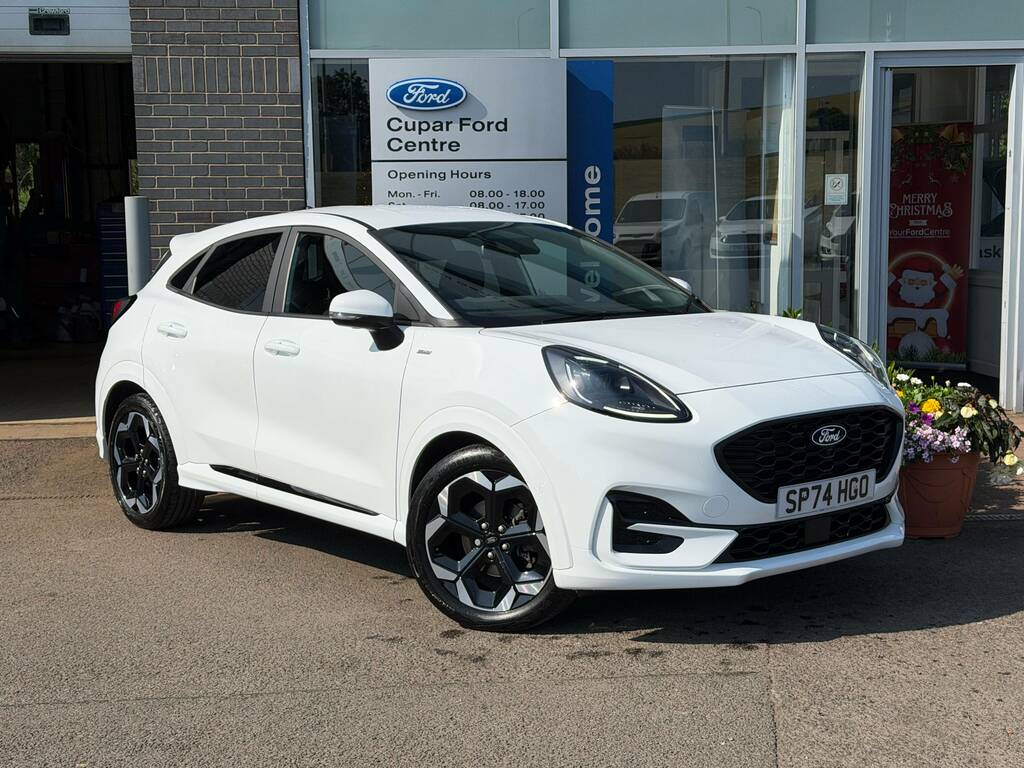 Ford Puma 1.0 Ecoboost St-line X Mhev 125Ps White