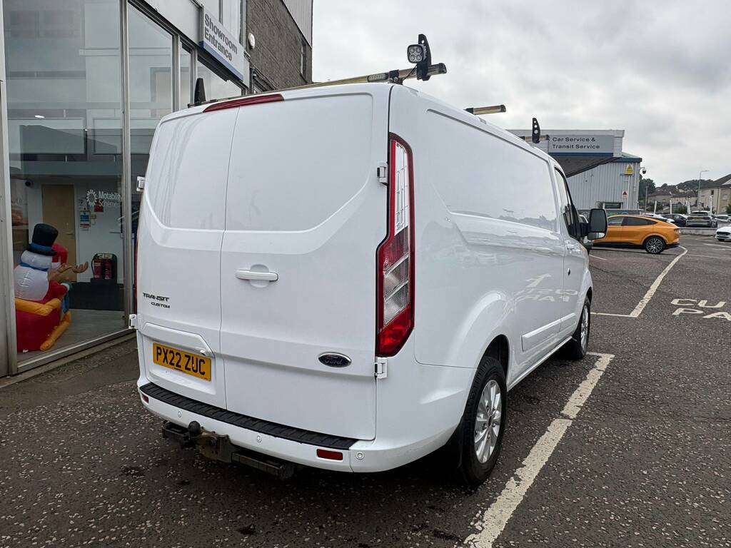 Ford Transit Custom 300 2.0 Ecoblue 130Ps L1 Limited PX22ZUC White #2