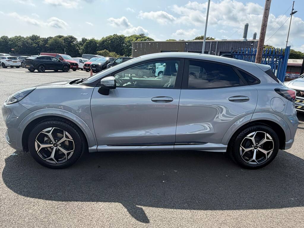 Ford Puma 1.0 Ecoboost Hybrid Mhev St-line BJ25XZZ Silver #3